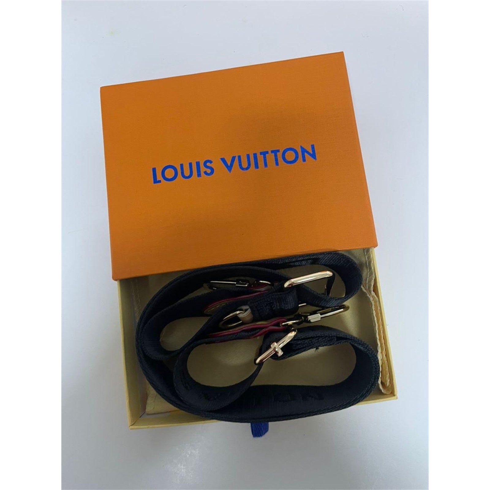 Louis Vuitton Shoulder Strap Adjustable Crossbody Shoulder Replacement Black - photo 3