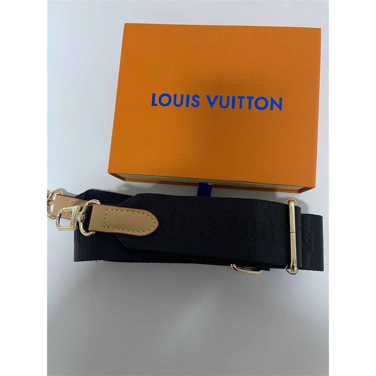 Louis Vuitton Shoulder Strap Adjustable Crossbody Shoulder Replacement Black - photo 4