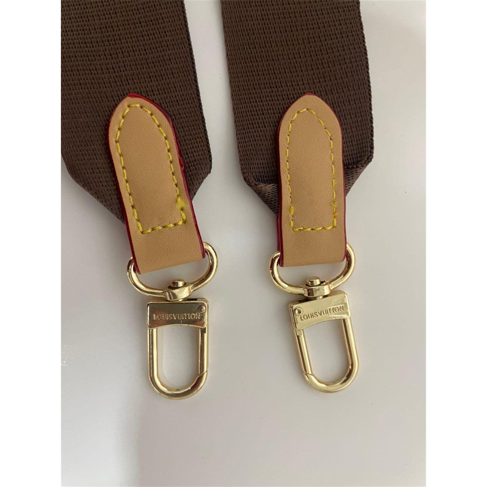Louis Vuitton Shoulder Strap Adjustable Crossbody Shoulder Replacement Brown - photo 4