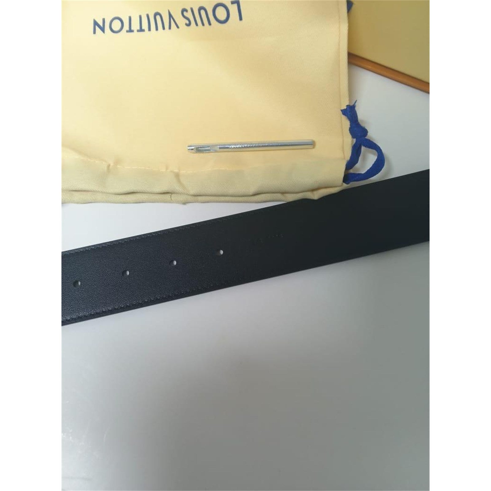 Louis Vuitton LV Damier Graphite 40mm Belt - Size 95/38 - photo 4