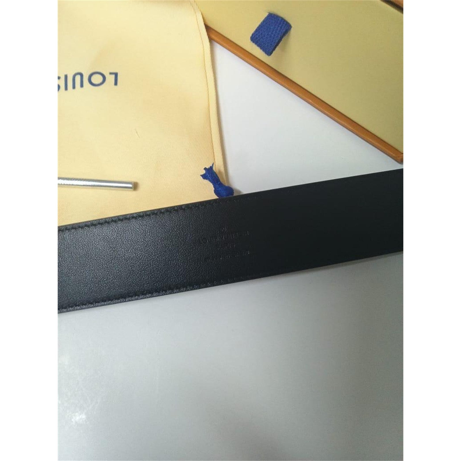Louis Vuitton LV Damier Graphite 40mm Belt - Size 95/38 - photo 5