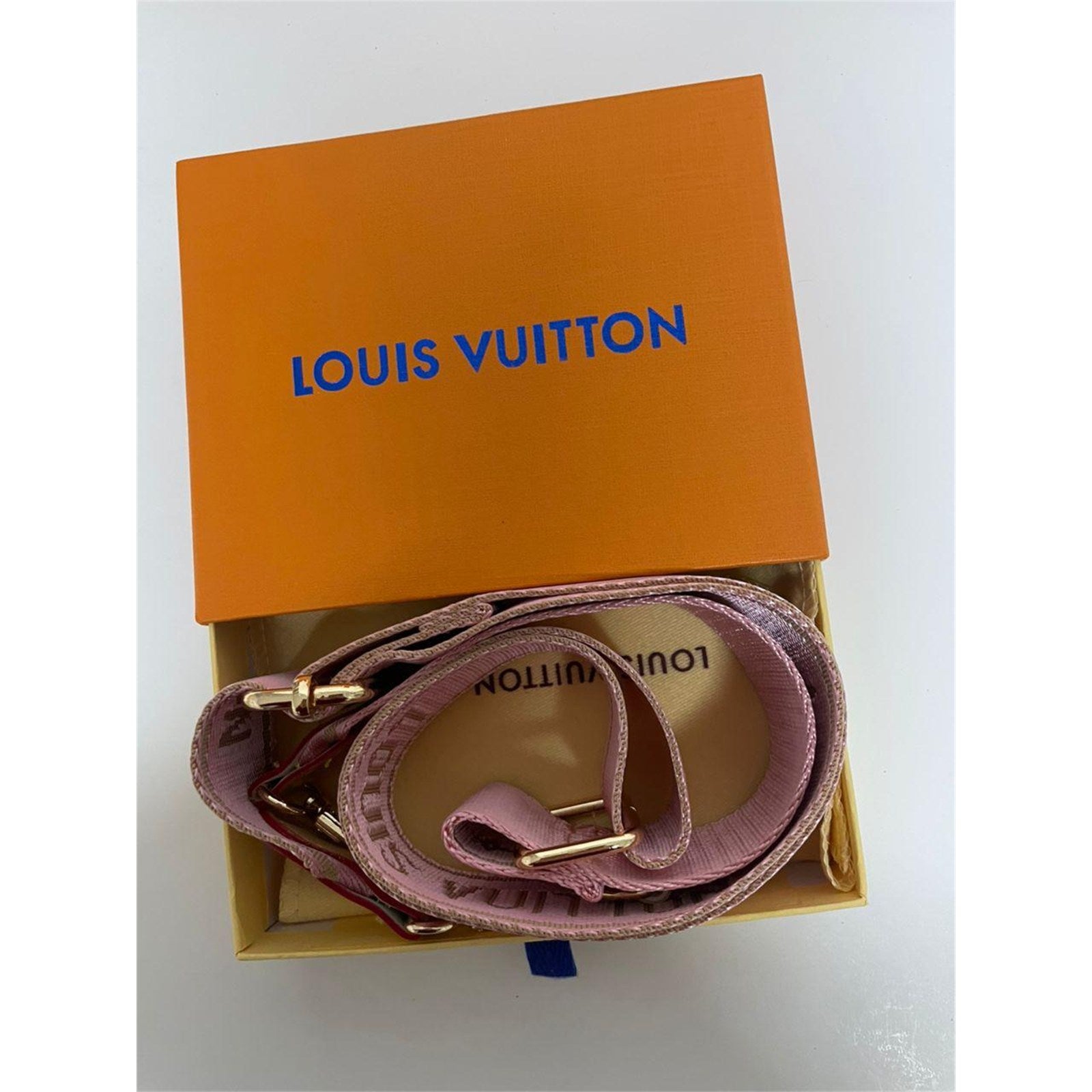 Louis Vuitton Shoulder Strap Adjustable Crossbody Shoulder Replacement Pink - photo 3