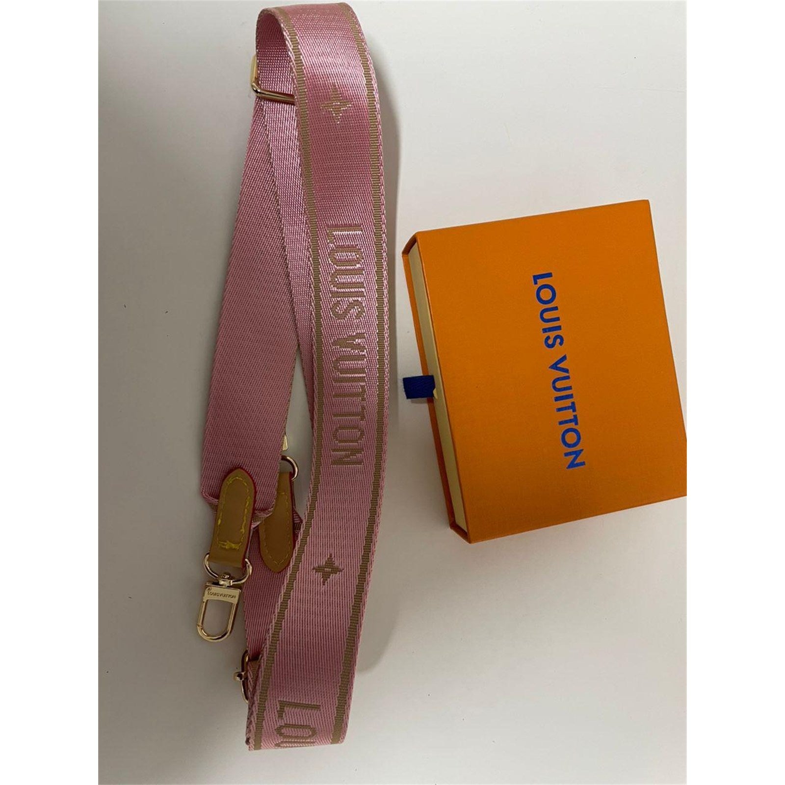 Louis Vuitton Shoulder Strap Adjustable Crossbody Shoulder Replacement Pink - photo 4