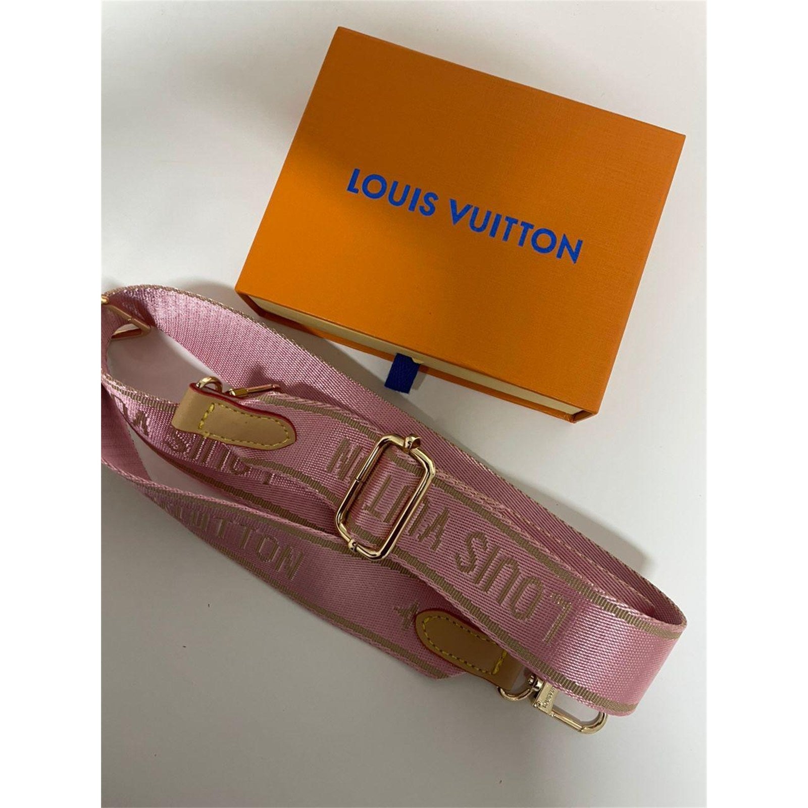Louis Vuitton Shoulder Strap Adjustable Crossbody Shoulder Replacement Pink - photo 5