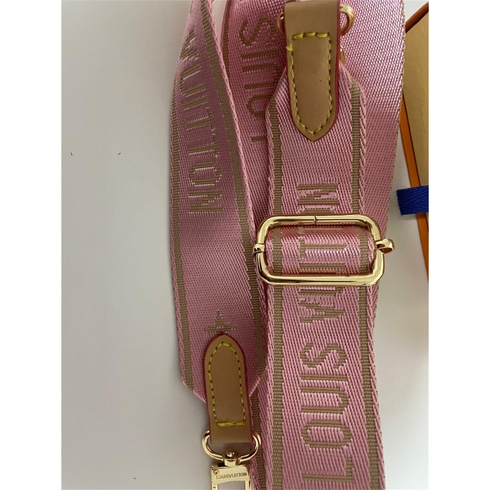 Louis Vuitton Shoulder Strap Adjustable Crossbody Shoulder Replacement Pink - photo 6