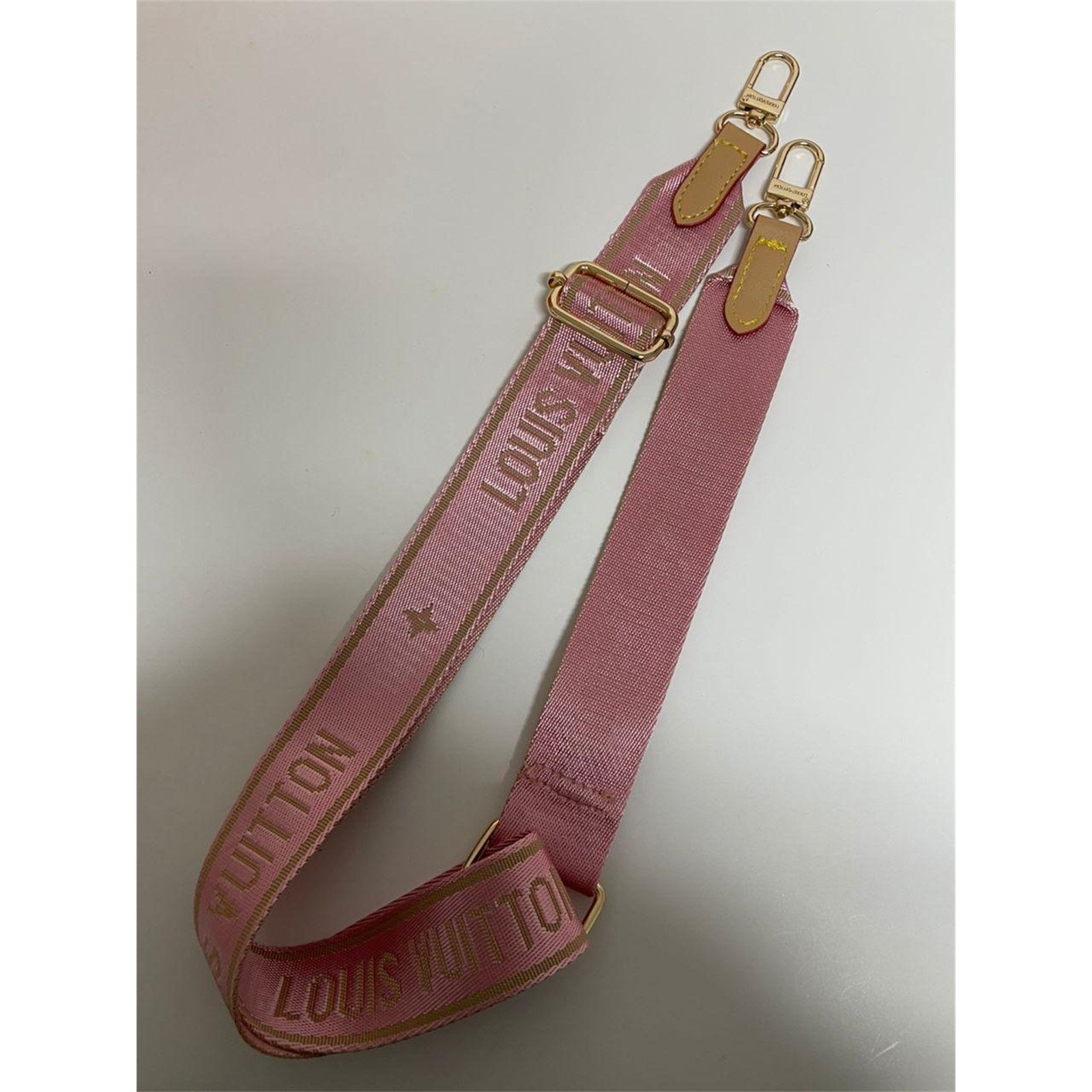 Louis Vuitton Shoulder Strap Adjustable Crossbody Shoulder Replacement Pink - photo 7