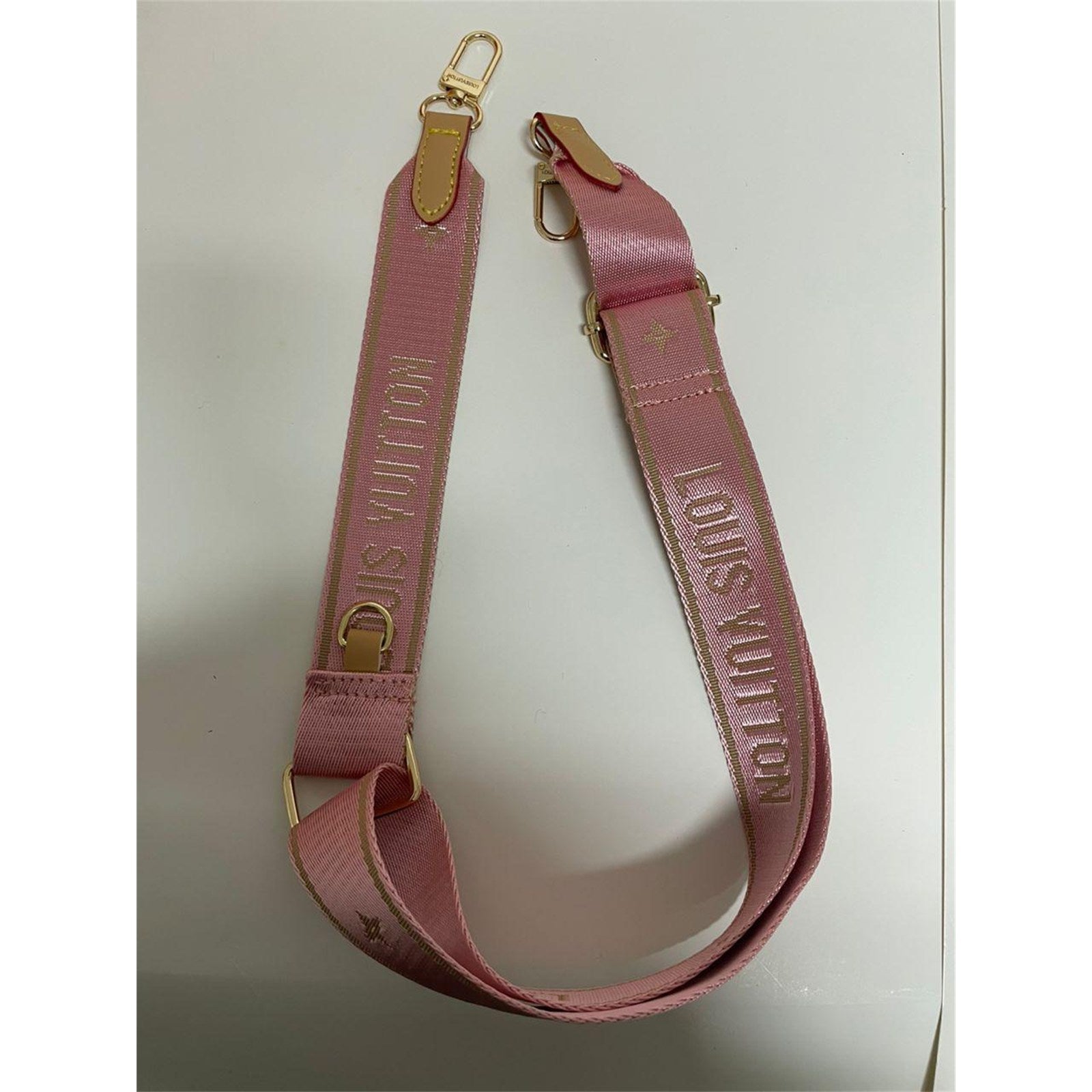 Louis Vuitton Shoulder Strap Adjustable Crossbody Shoulder Replacement Pink - photo 8