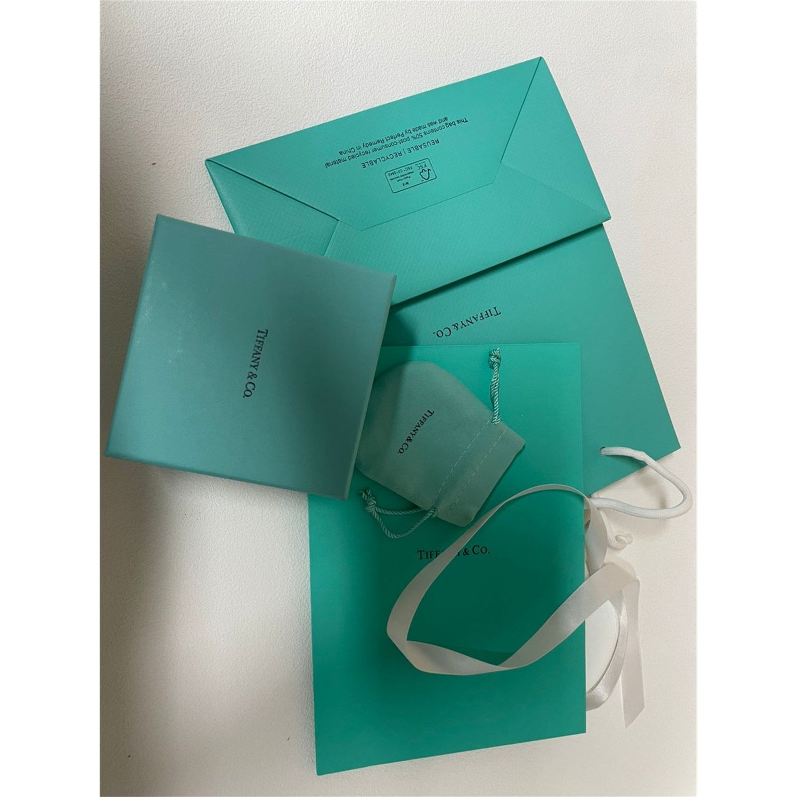 Tiffany&Co. Genuine Bangle jewelry case empty box - photo 2