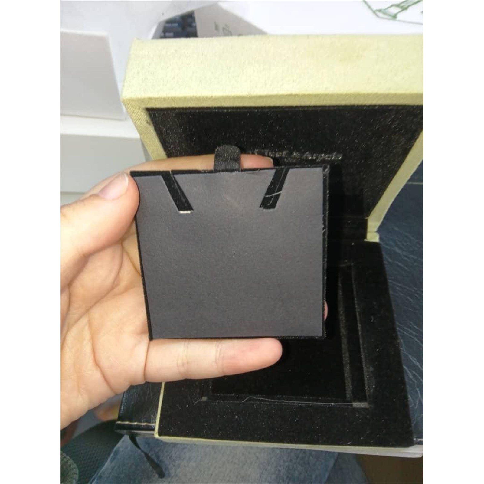 Van Cleef & Arpels Necklace/Earring Box VCA Original Travel Jewelry Case - photo 4